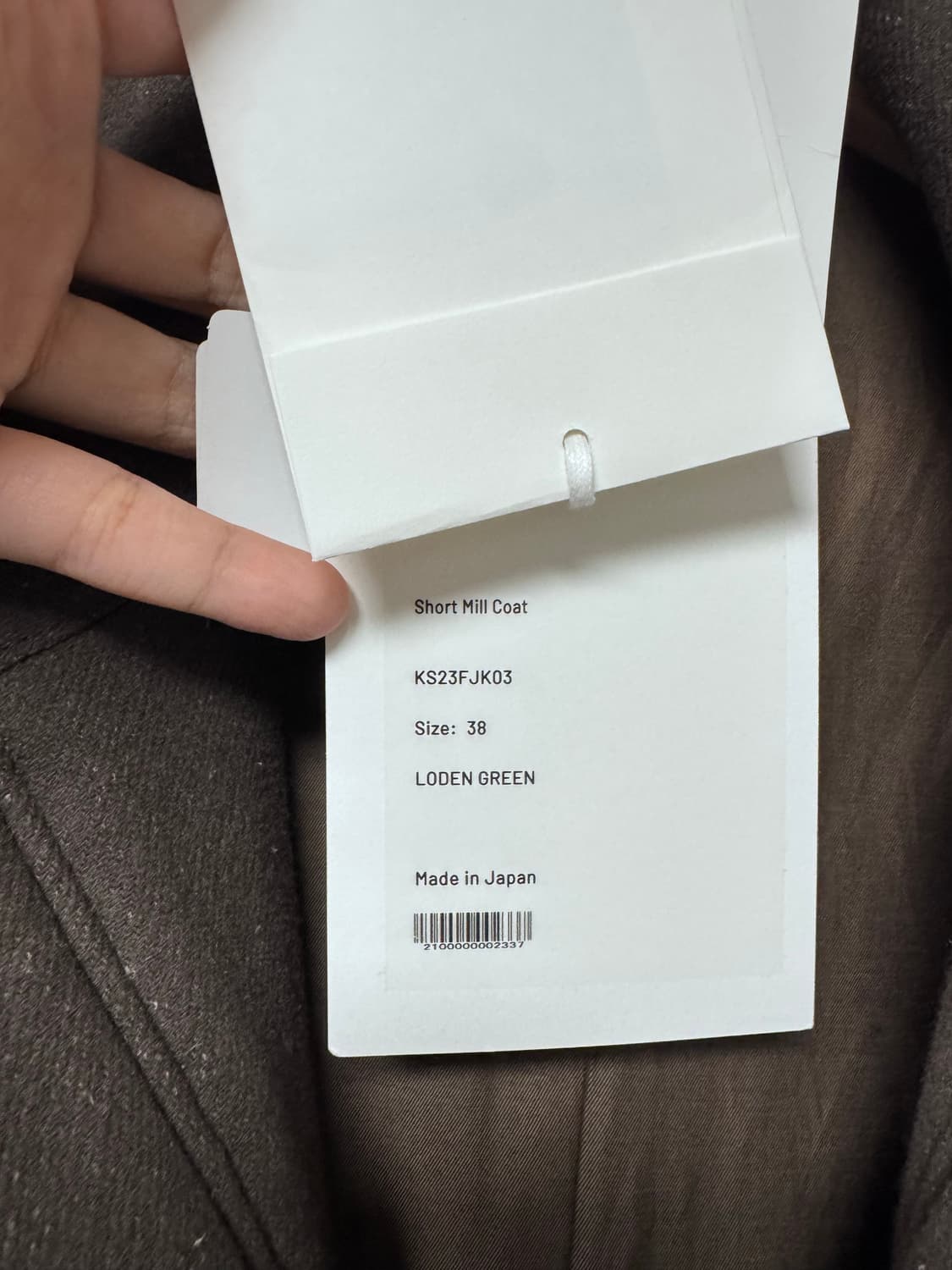 캡틴선샤인 숏밀코트 로덴그린 (38) 상품이미지5