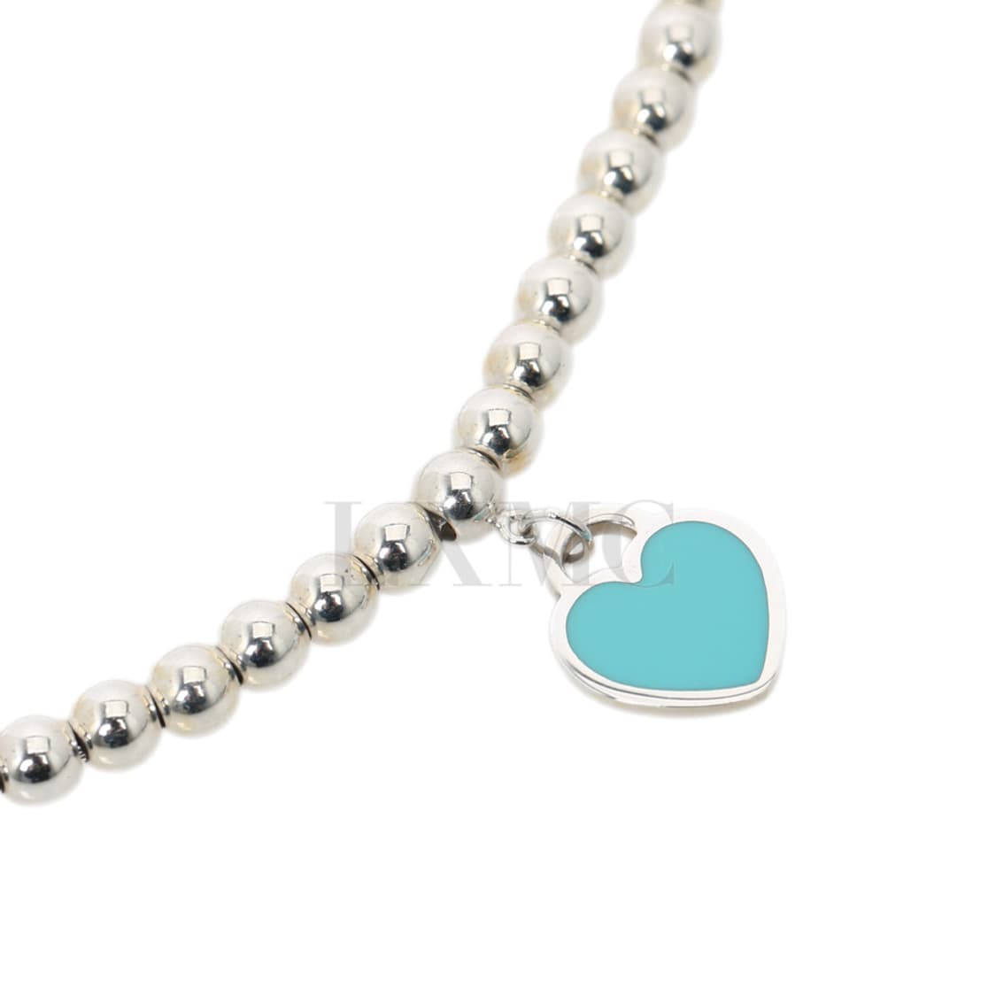 리턴 투 티파니 비드 브레이슬릿 티파니블루 하트 4MM 실버팔찌 상품이미지7