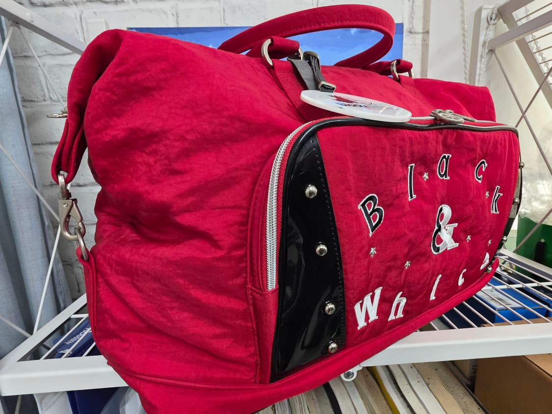 블랙앤화이트 여성 골프보스턴백 골프가방 OD81 상품이미지5