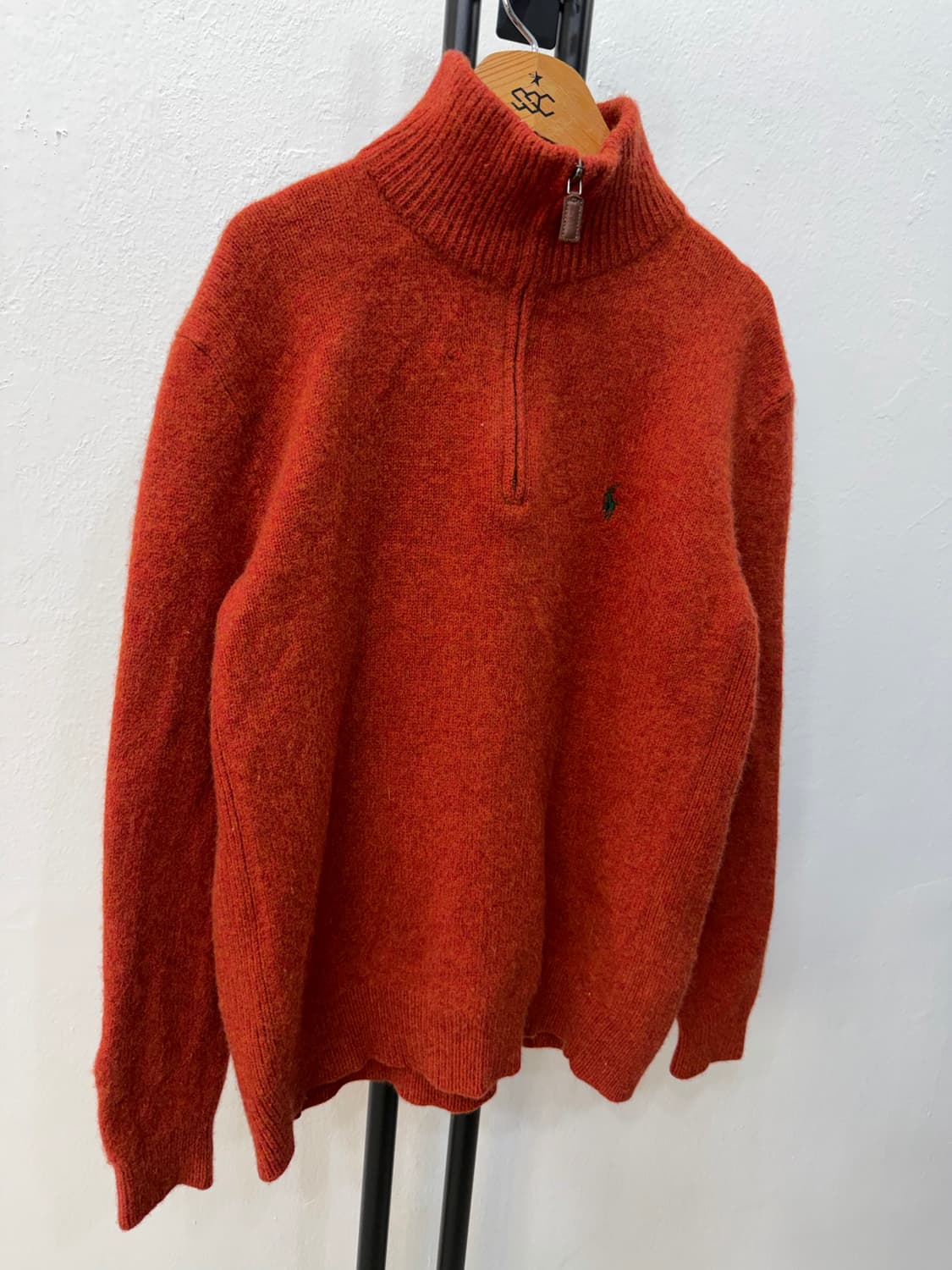 정품) 폴로랄프로렌 여성 하프집업 니트 XL 상품이미지2