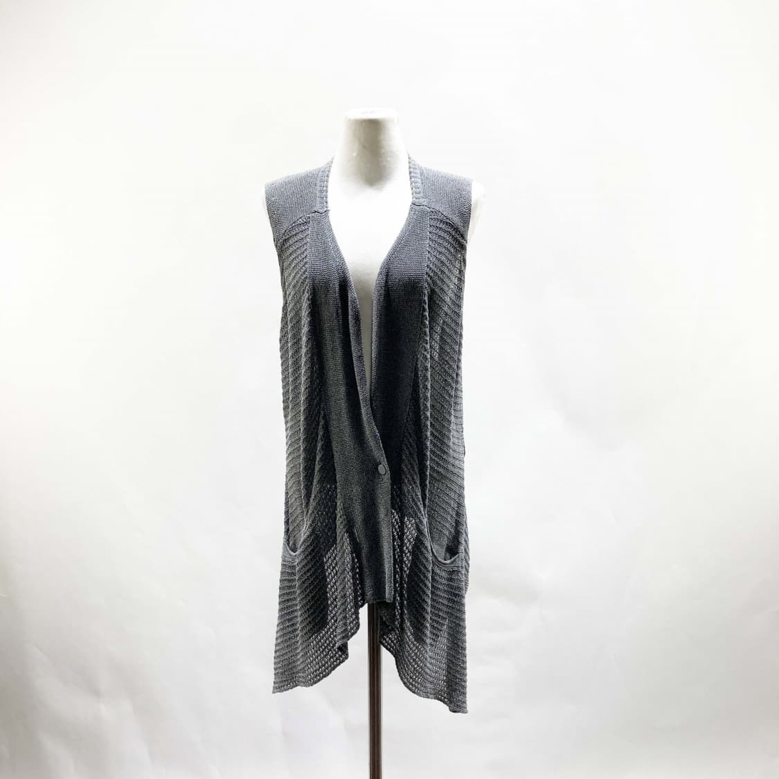 시스템 한섬 여성 그물베스트 그레이 90F  상품이미지1