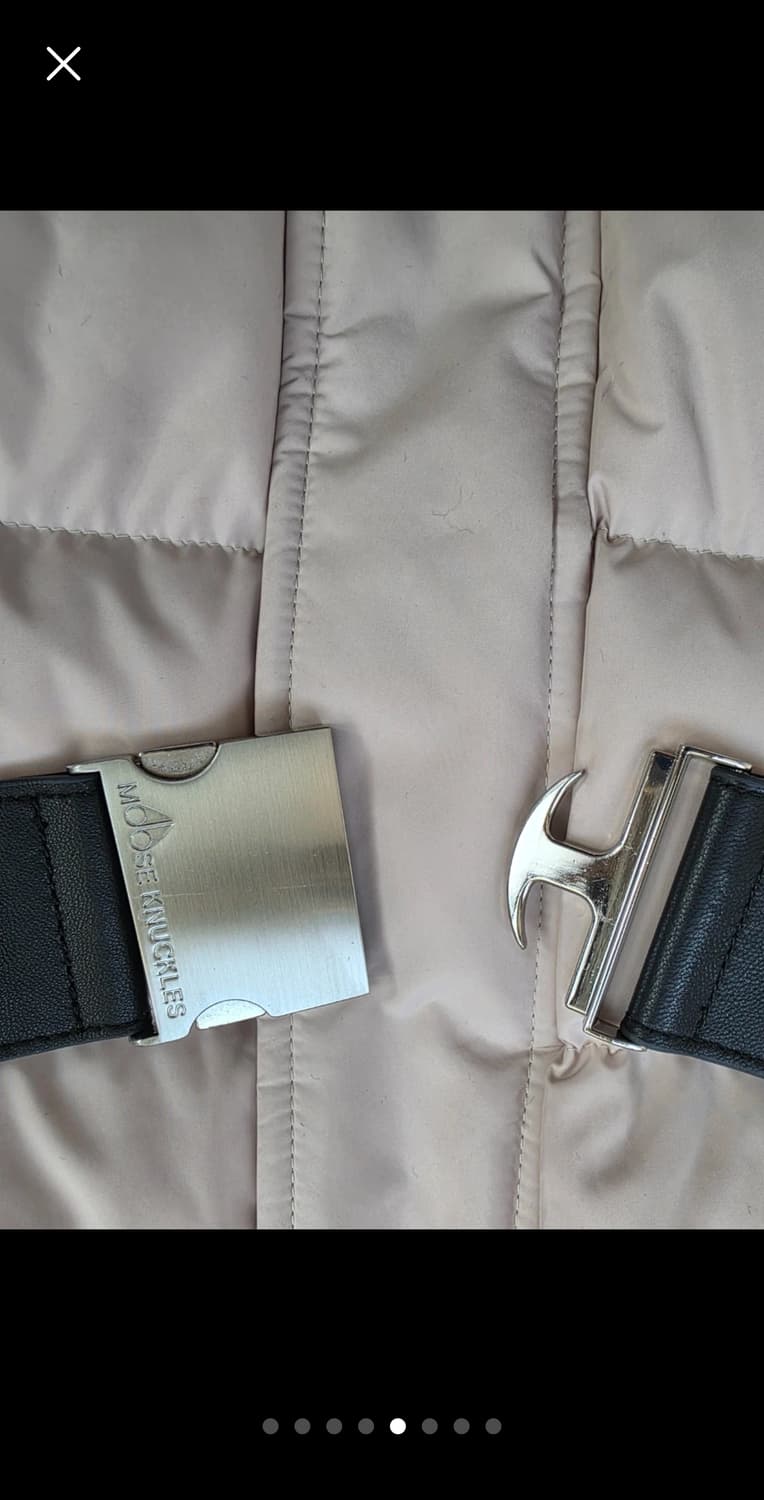 무스너클 실버폭스 벨티드 패딩 상품이미지5