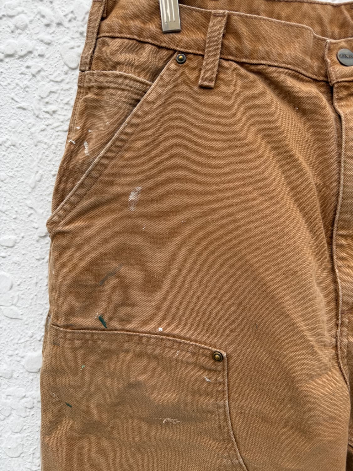 Vintage Carhartt Brown Duck Double Knee  상품이미지3