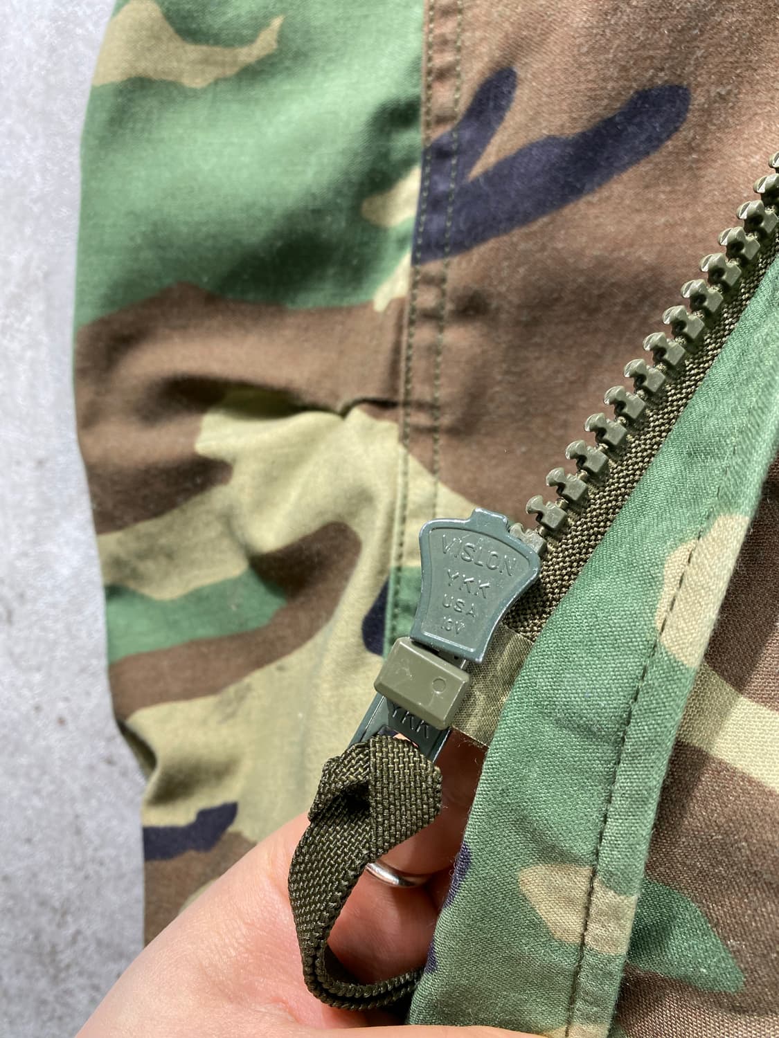  [US M] 90s U.S.ARMY 미군 우드랜드 M65 필드자켓 상품이미지6