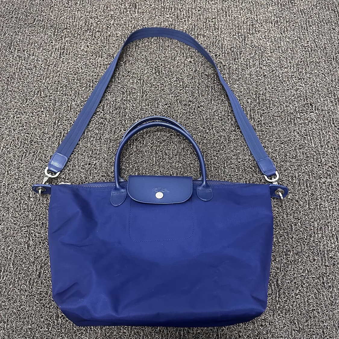 롱샴 여성 숄더백 크로스백 토트백 블루 상품이미지1