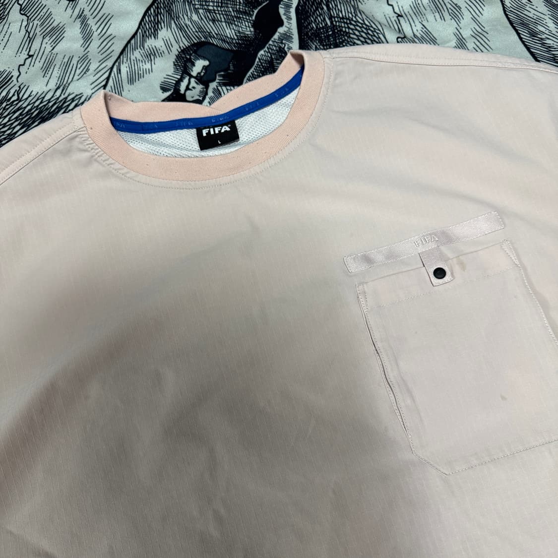 FIFA 피파 우븐 웜업맨투맨 L사이즈 상품이미지2