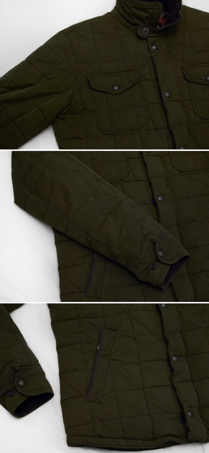 왁시드 바이 시리즈 왁스코튼 퀼팅 패디드 자켓 (M / 100) 상품이미지7