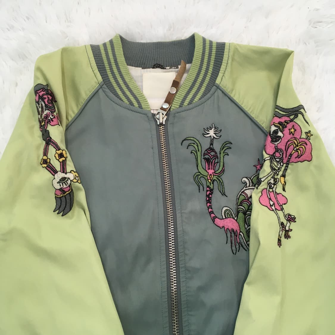 디젤 허니 드래곤 민트 스카쟌 y2k 스트릿 갸루 펑키 일본빈티지739  상품이미지3