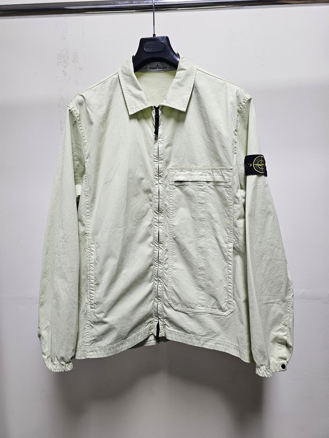 스톤아일랜드 스트레치 코튼 트윌 오버셔츠 상품이미지1