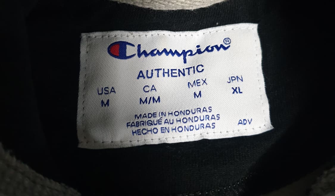 챔피온 어센틱 기모 후드티 그레이 (M) 상품이미지4