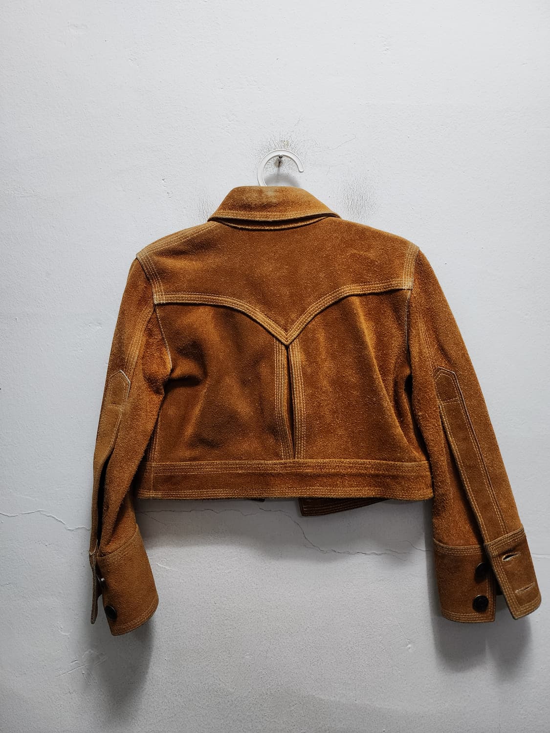 DSQUARED2 물소가죽 컬렉션라인 크롭 가죽자켓 상품이미지2