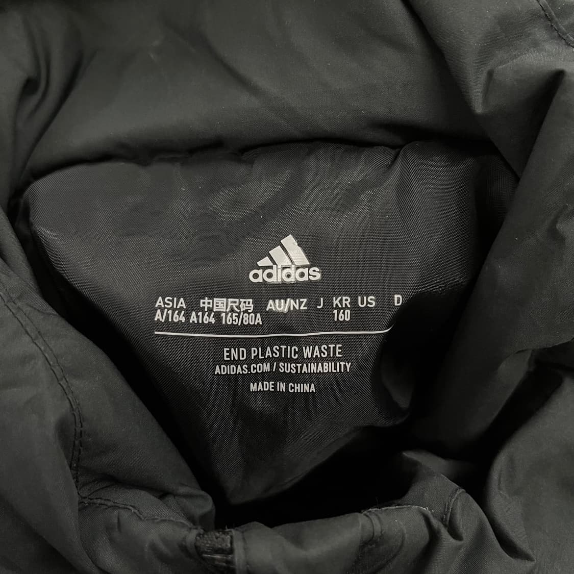 [ 정품/160 ] 아디다스 조끼 패딩 b16 상품이미지4