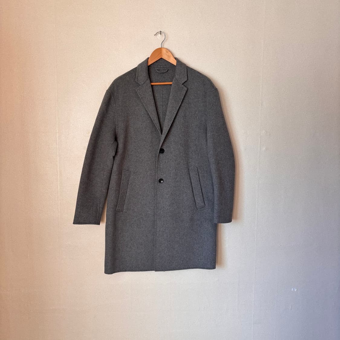 자라 ZARA 그레이 M 코트 가벼운 착용감 가성비 실루엣 상품이미지9