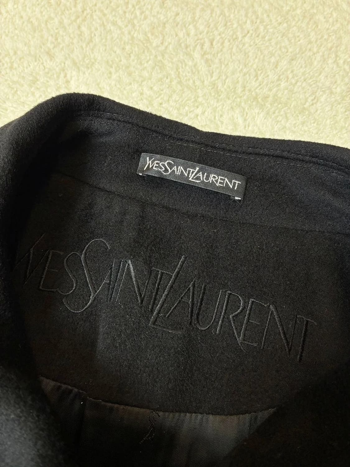 입생로랑 00's 캐시미어 울 롱 코트 PN6663 상품이미지3