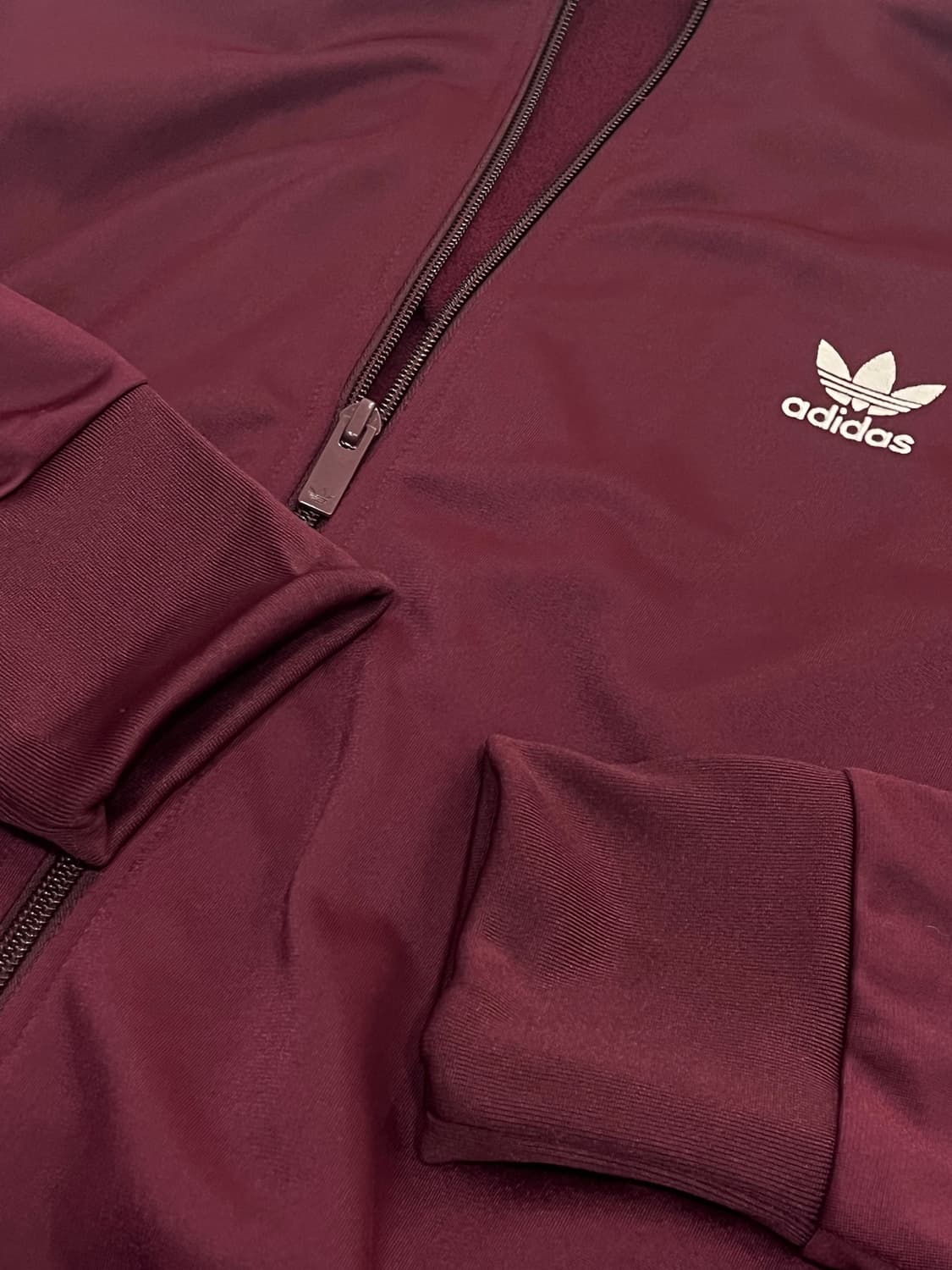 아디다스 파이어버드 버건디 져지 트랙탑 XL 상품이미지10