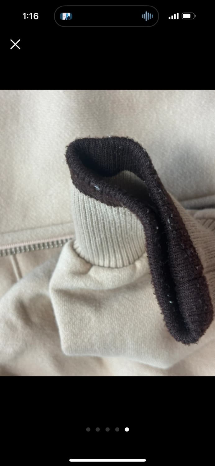 1993스튜디오 후드집업 베이지 상품이미지5