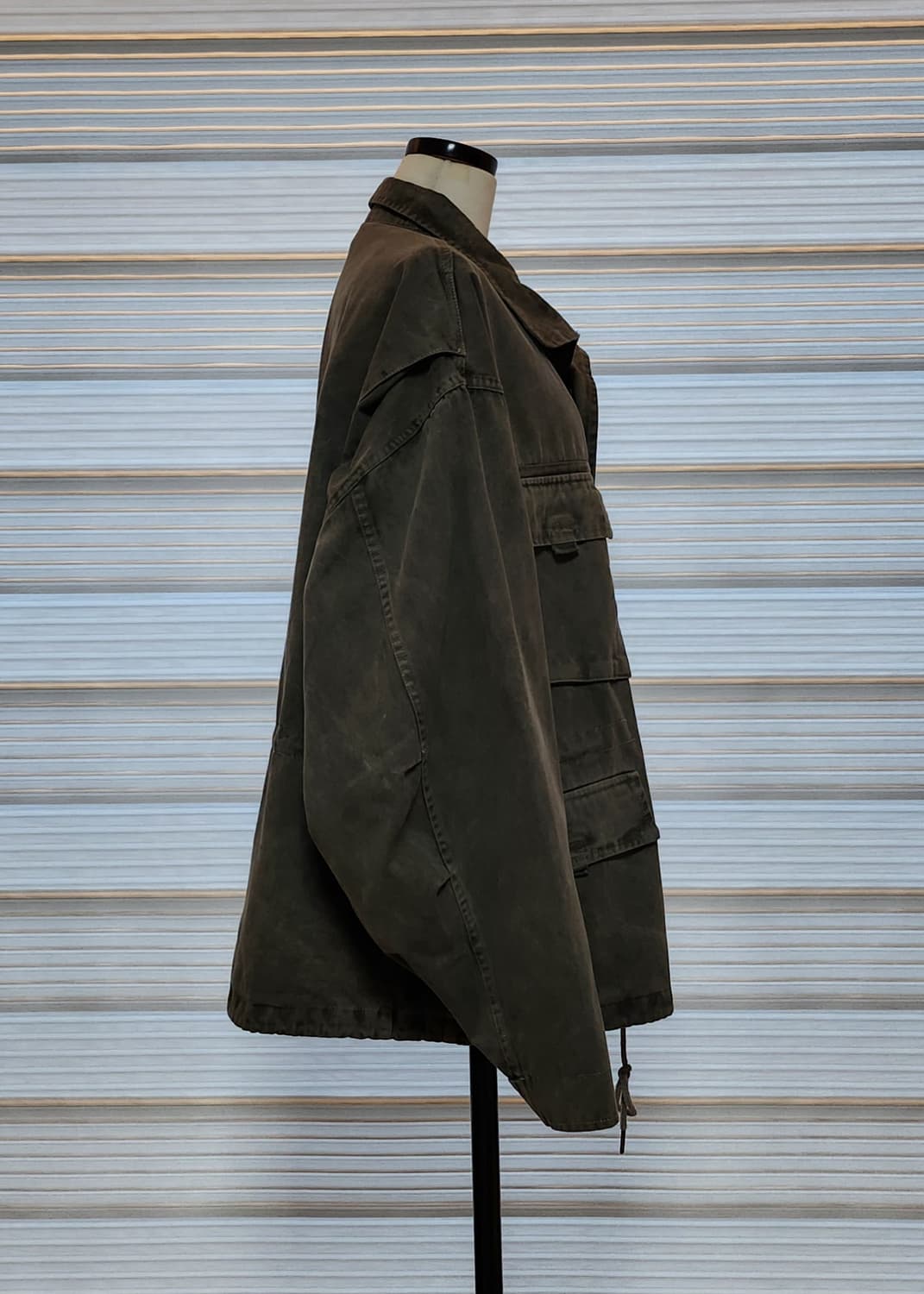 카키색 야상 점퍼자켓 상품이미지3