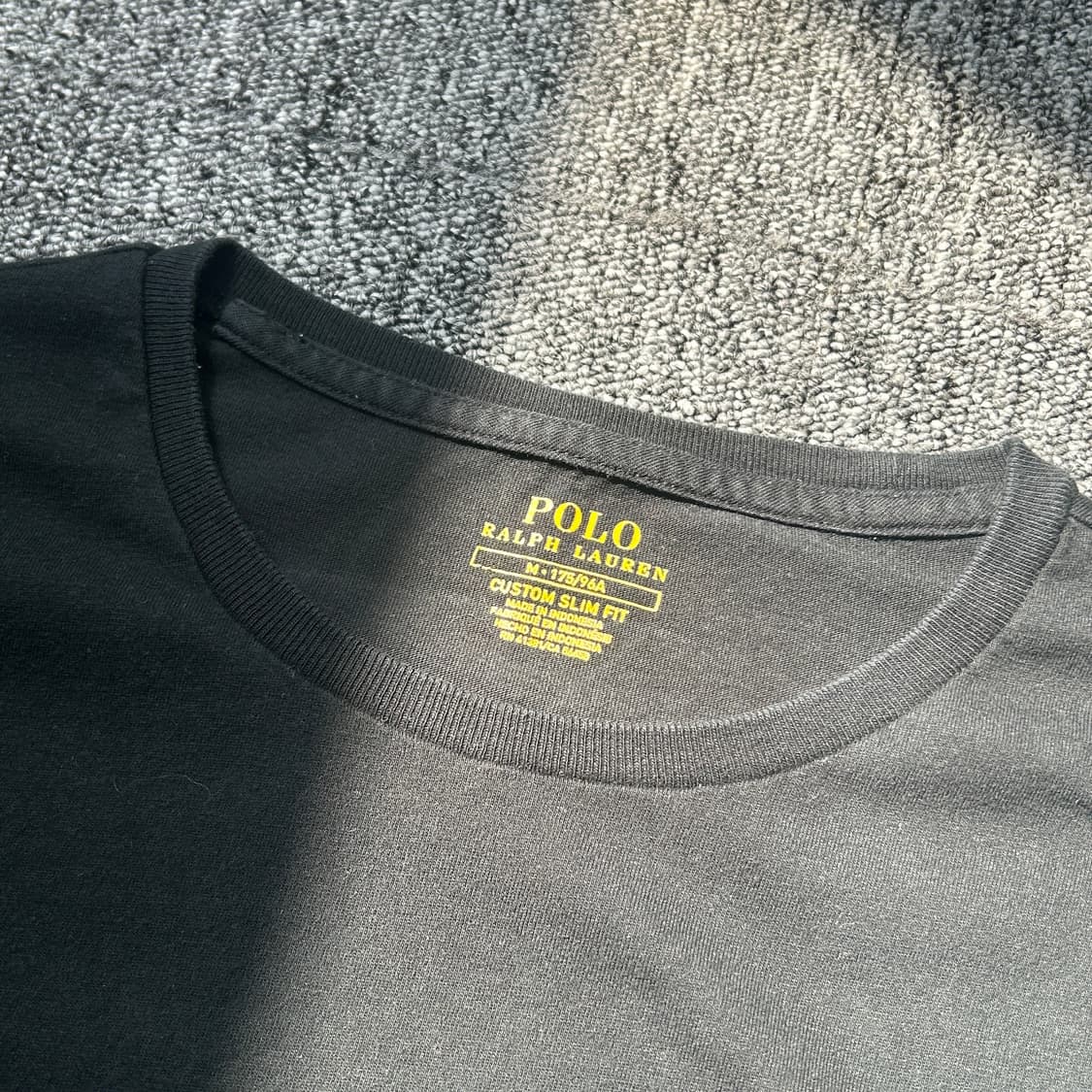 폴로 랄프로렌 블랙 반팔티셔츠 상품이미지3