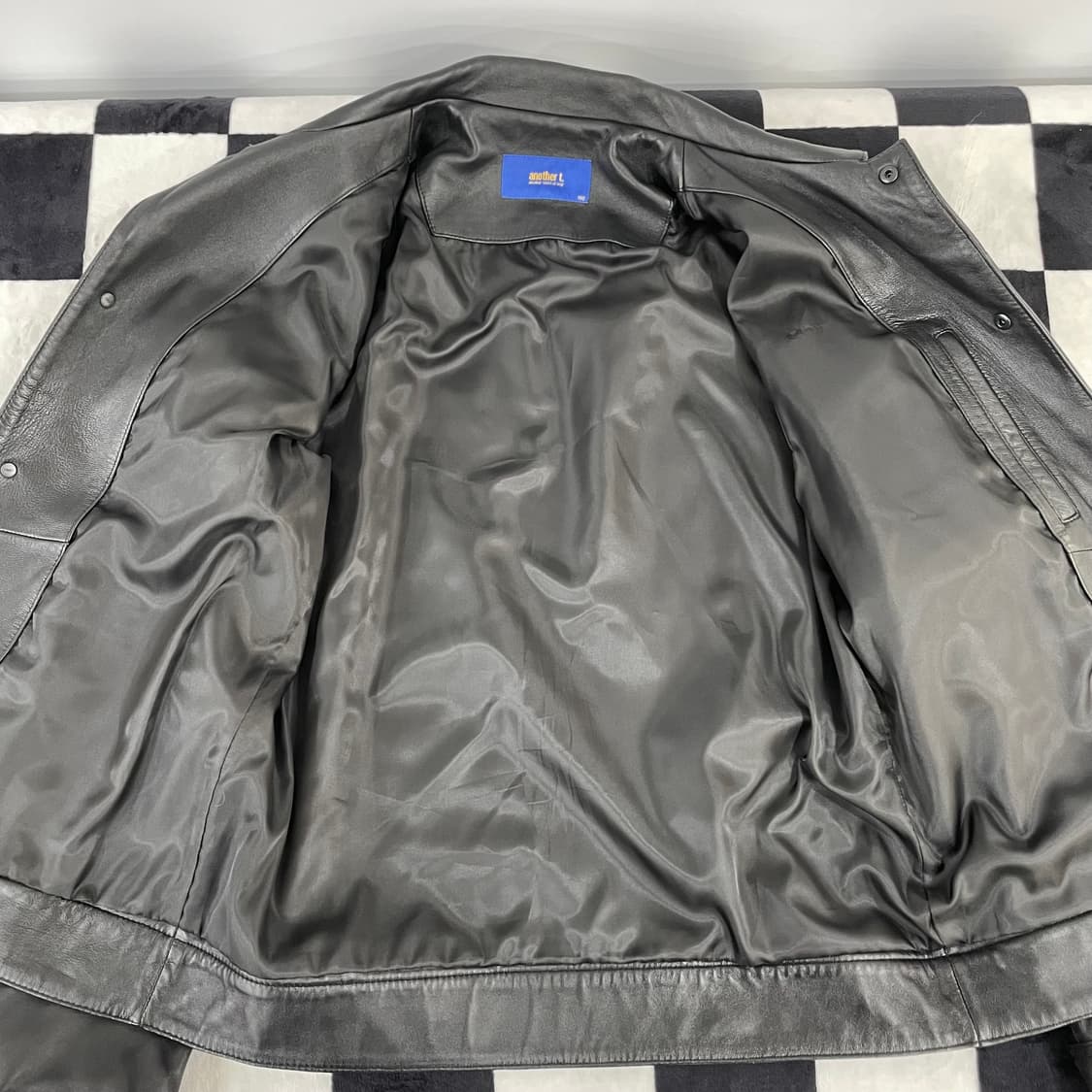TNGT 레더 트러커 자켓 L 상품이미지4