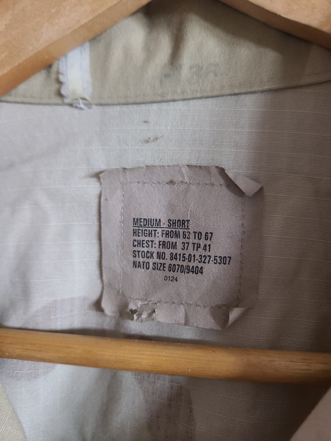 미군군복 사막 전투복 세트 상품이미지4