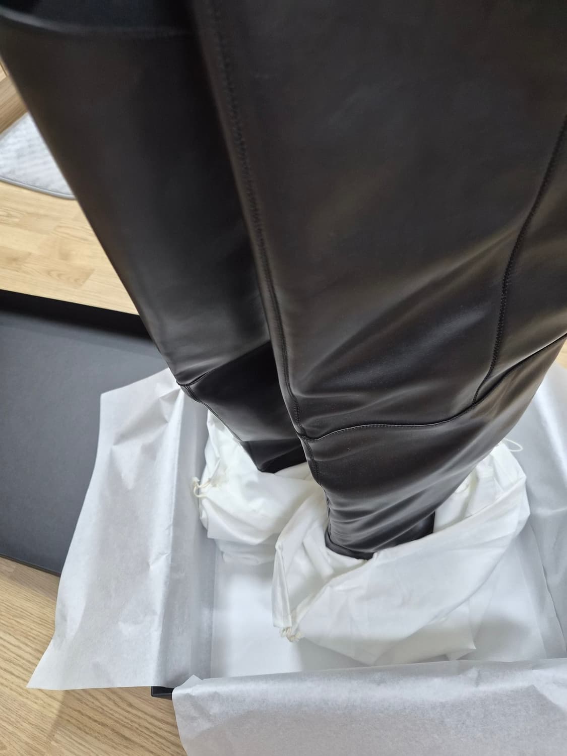 프로토콜 인덱스 Tight high boots 새제품입니다  상품이미지4