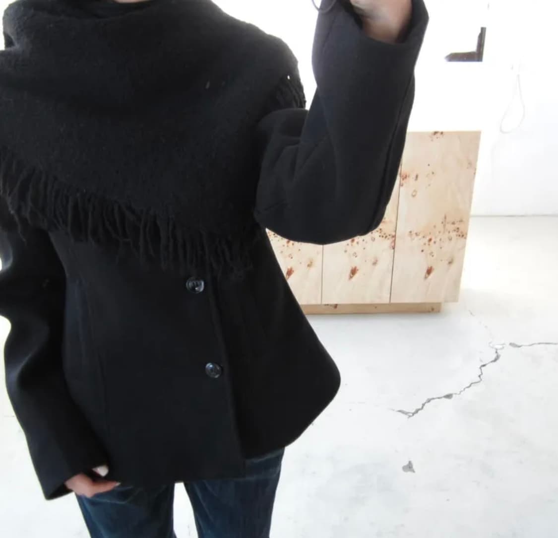 하이넥 버튼 자켓 상품이미지1