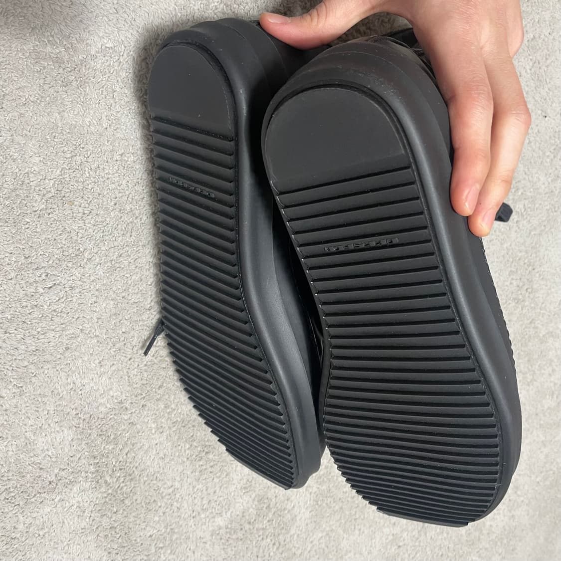 41) 릭오웬스 다크쉐도우 블랙 나일론 라몬즈 하이탑 상품이미지7