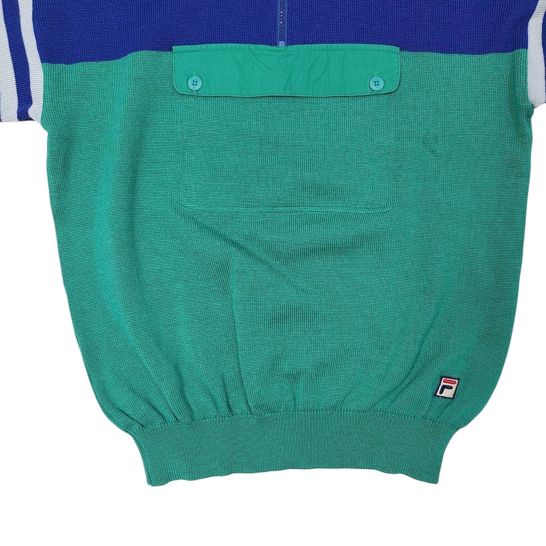 '90s 휠라 하프집업 니트 상품이미지5