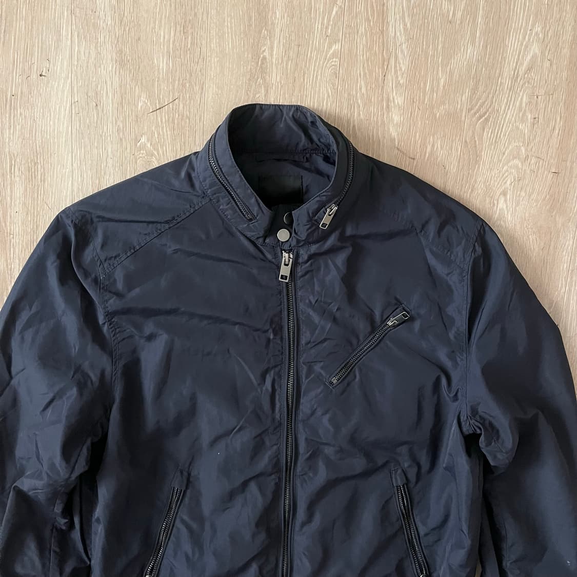 H&M 바람막이 봄버 바이커 자켓 상품이미지2