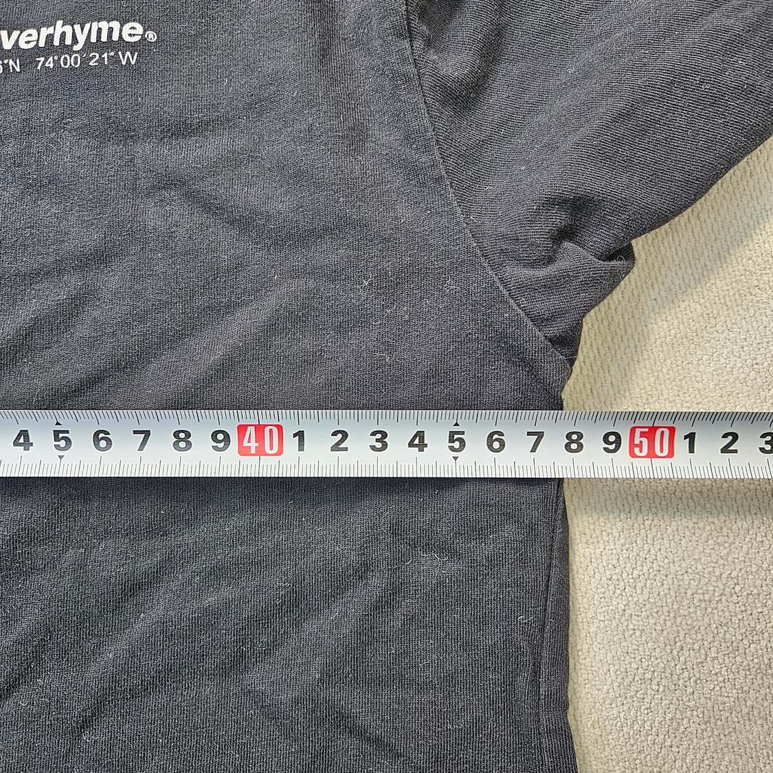 S 그루브라임 스몰로고 반팔 티셔츠  0305Y 상품이미지6