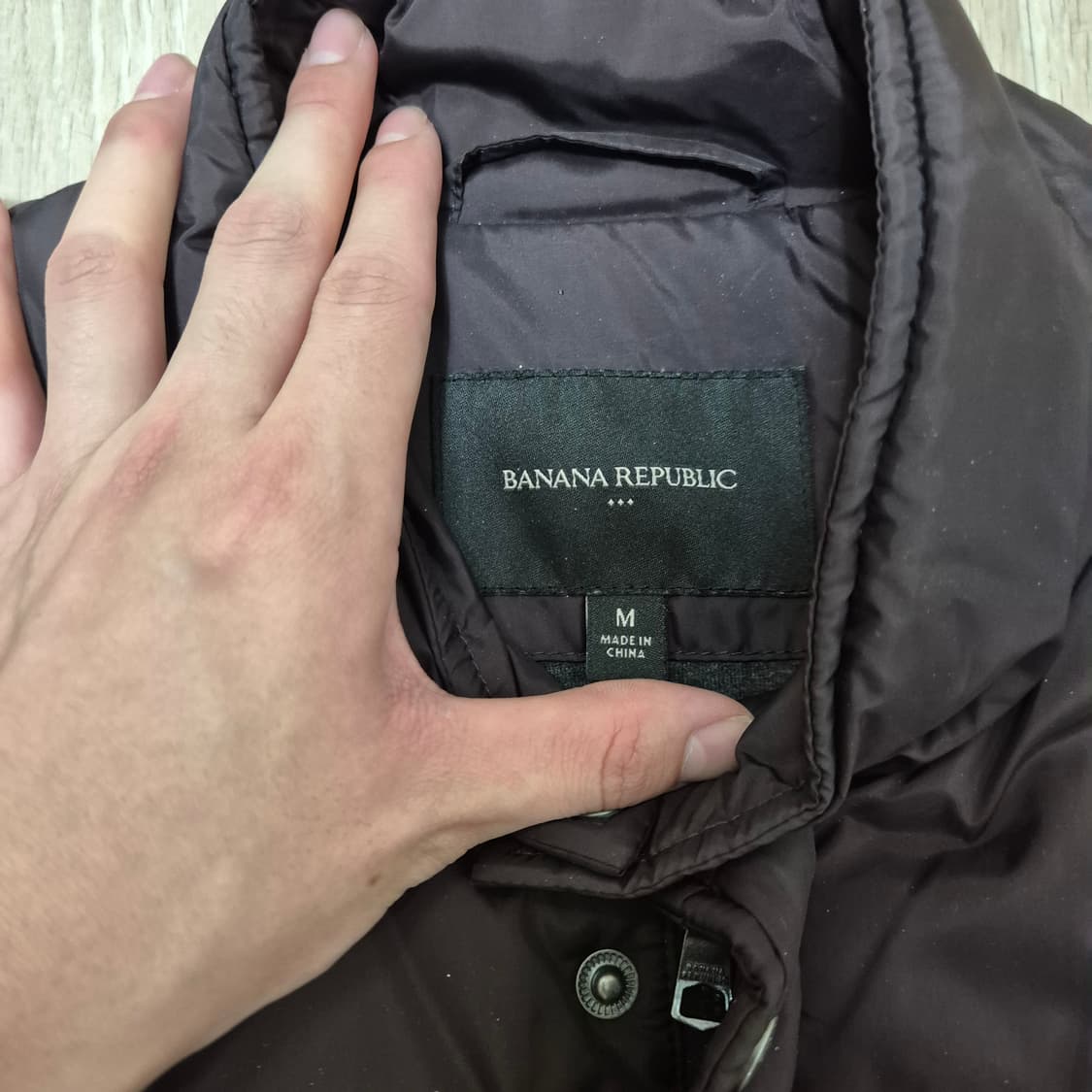 바나나리퍼블릭 다운 경량 패딩조끼 상품이미지4