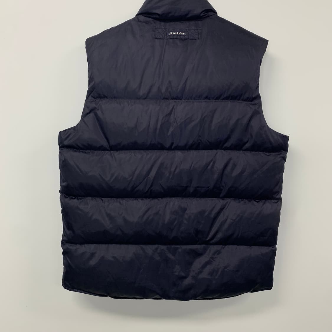 디키즈 y2k 와투케 네이비 유광 조끼 패딩 상품이미지3