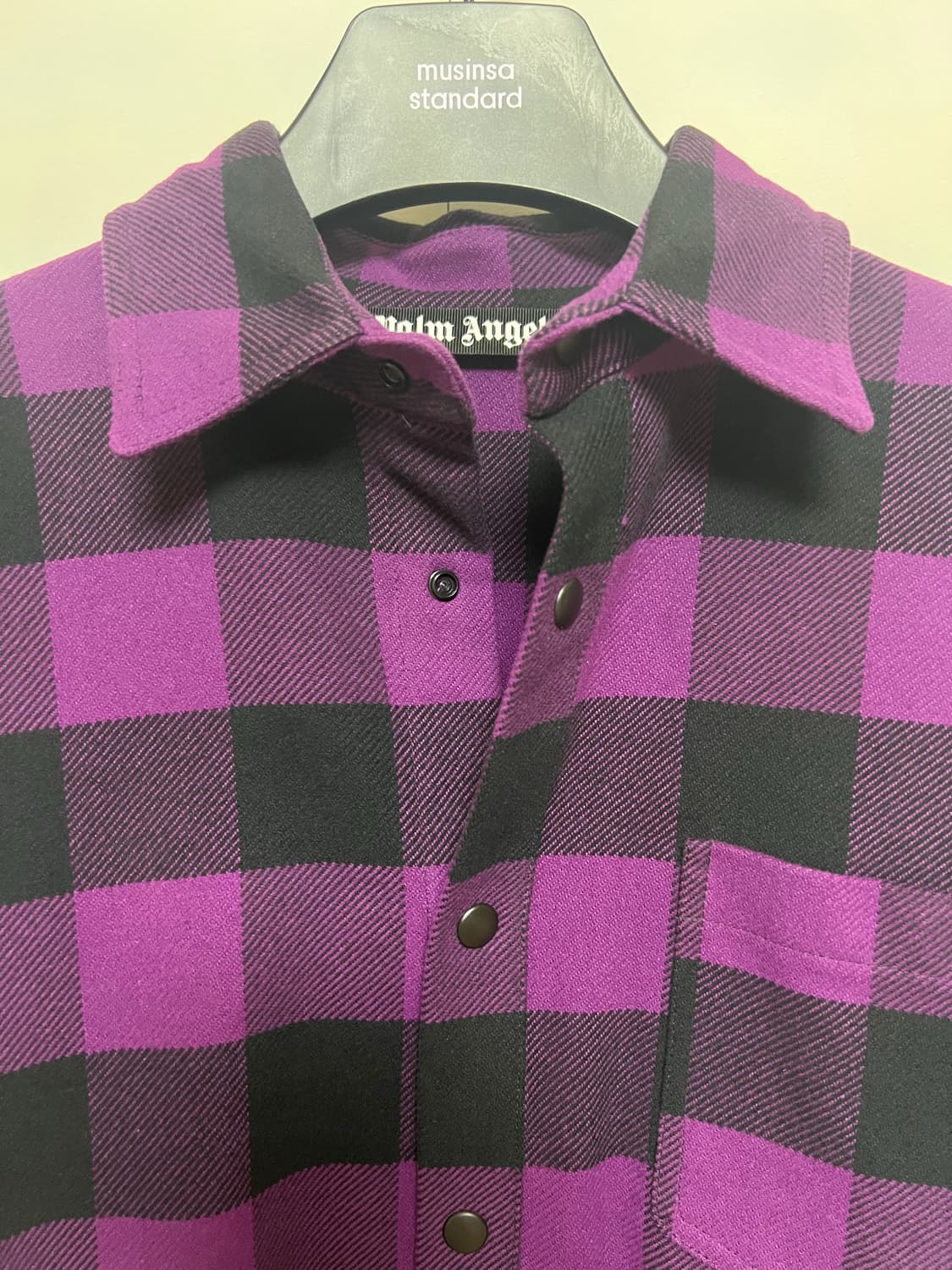 팜 엔젤스 체크 셔츠 상품이미지2