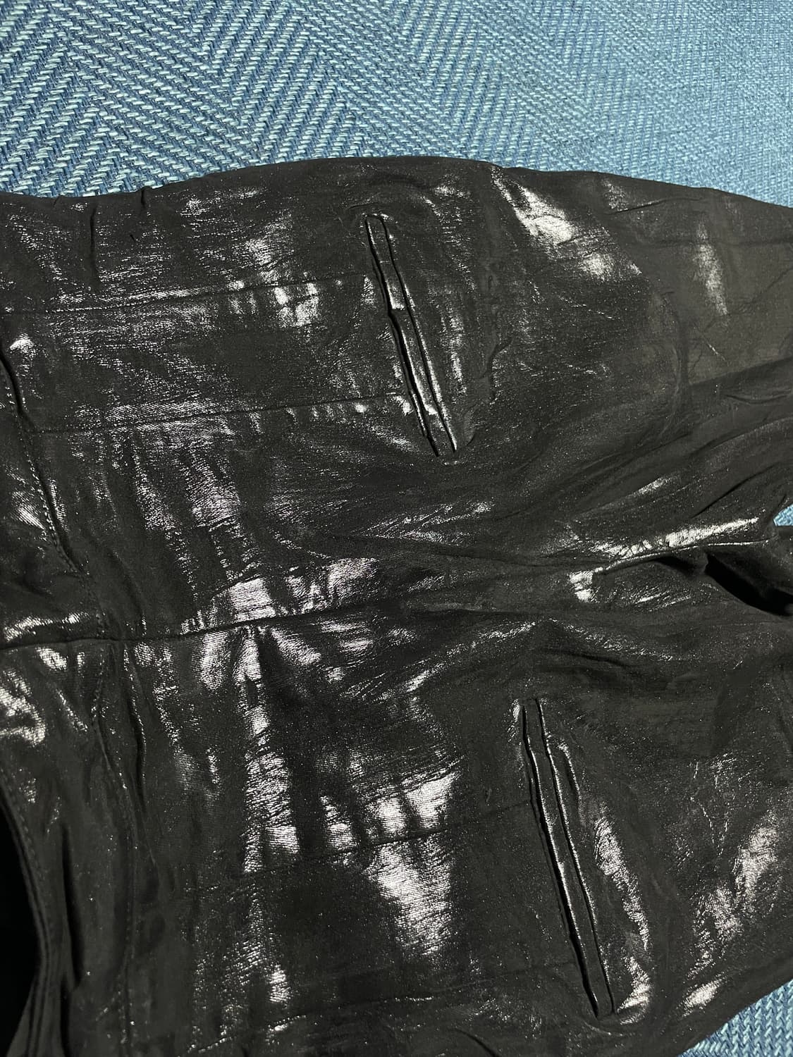 [44/30] 릭오웬스 24SS 더트 볼란 부츠컷 글리터 SBF 상품이미지2