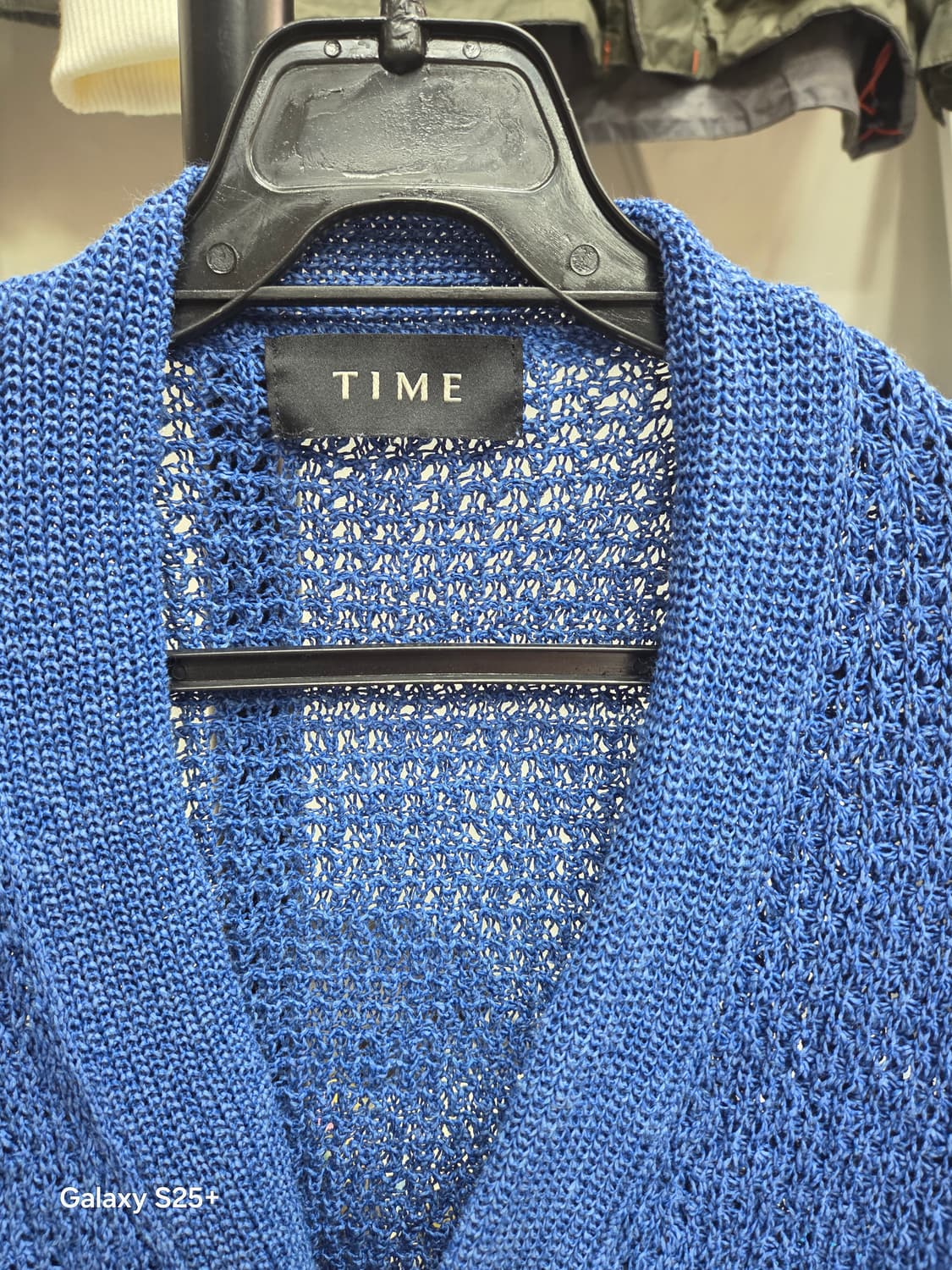 터임   니트  불루   가디건 상품이미지2