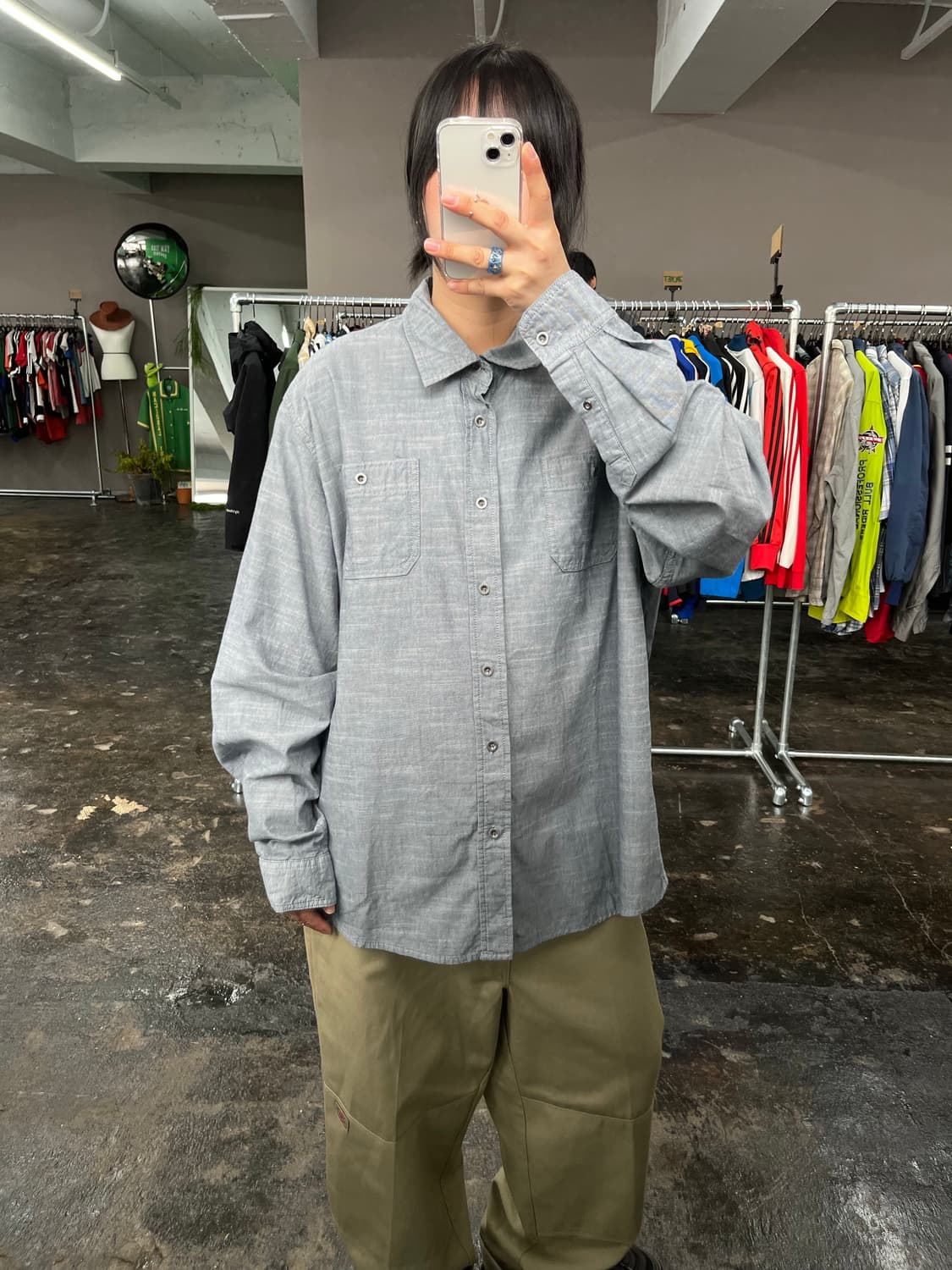 랭글러 코튼 셔츠  상품이미지6