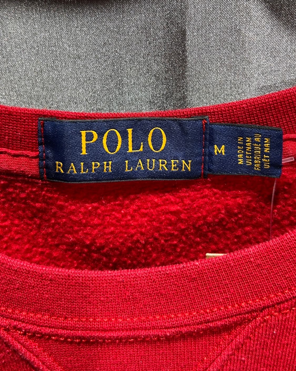 M 폴로랄프로렌 네이비 포니 레드 맨투맨  상품이미지5