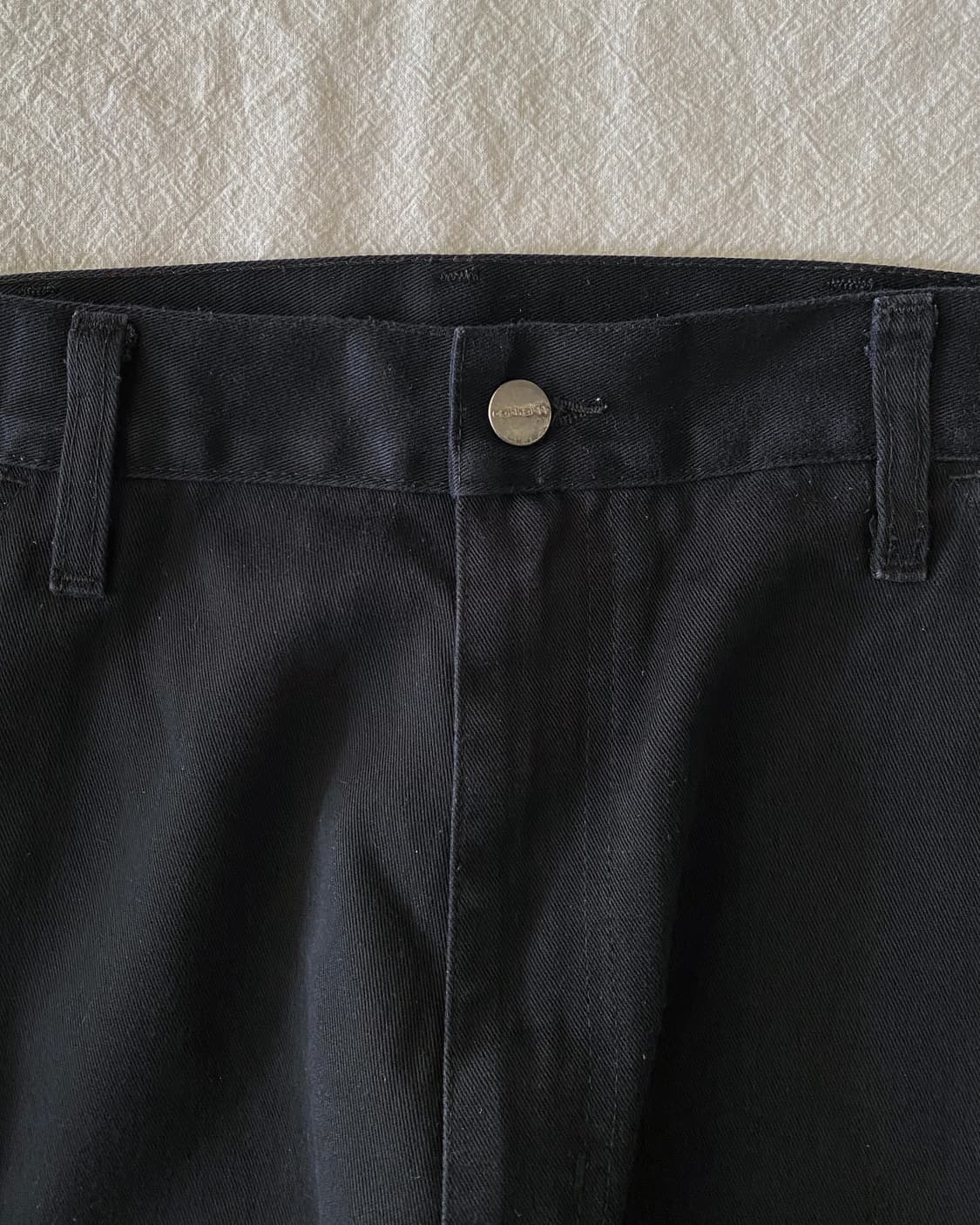 칼하트 블랙 심플 팬츠 상품이미지3