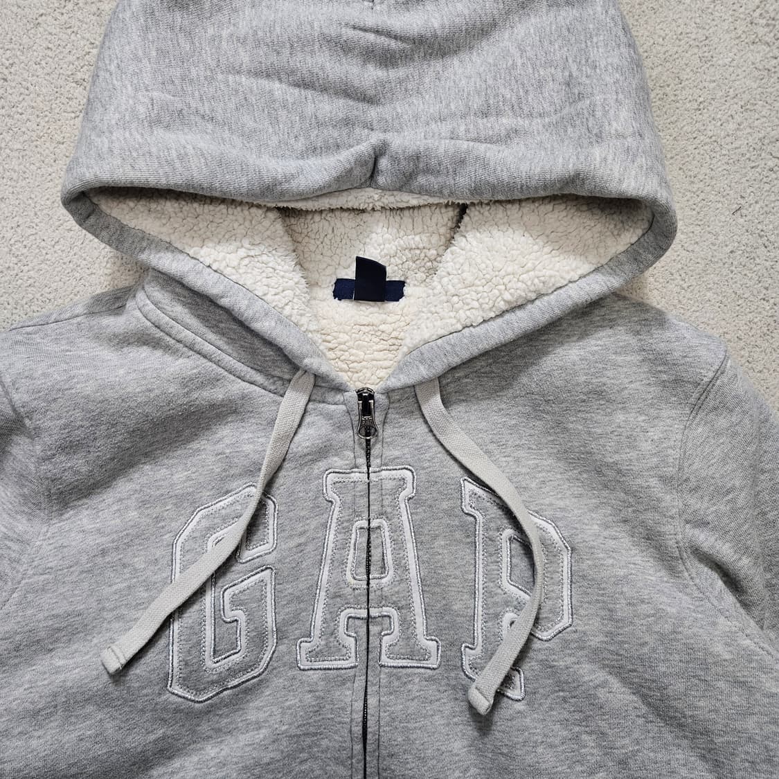 갭 쉐르파 후드 집업 M 상품이미지3