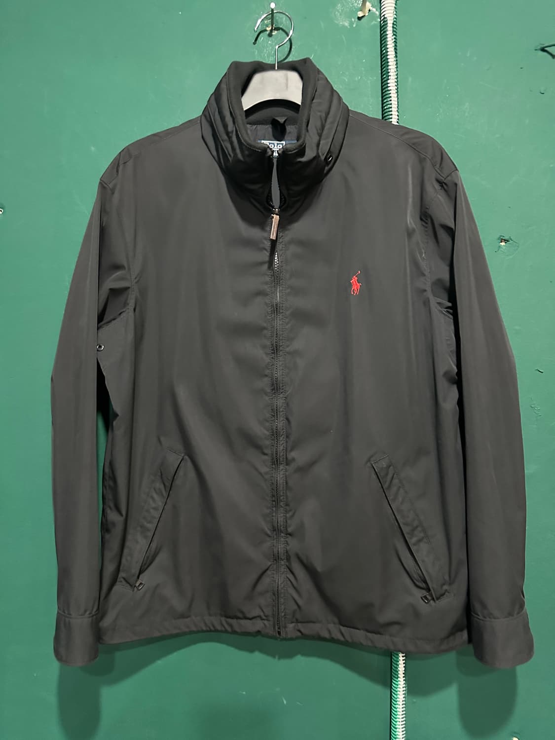 폴로 스윙톱 바람막이 블랙XL 상품이미지1