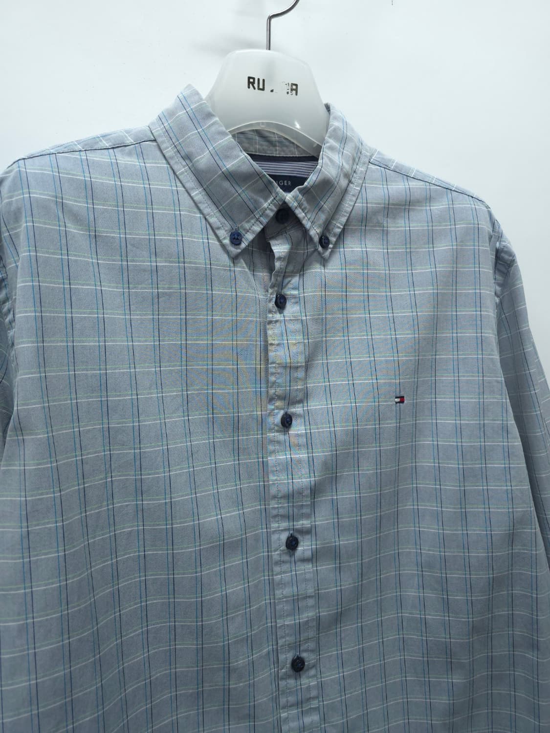 타미힐피거 그레이체크 셔츠 (95~100) 상품이미지4