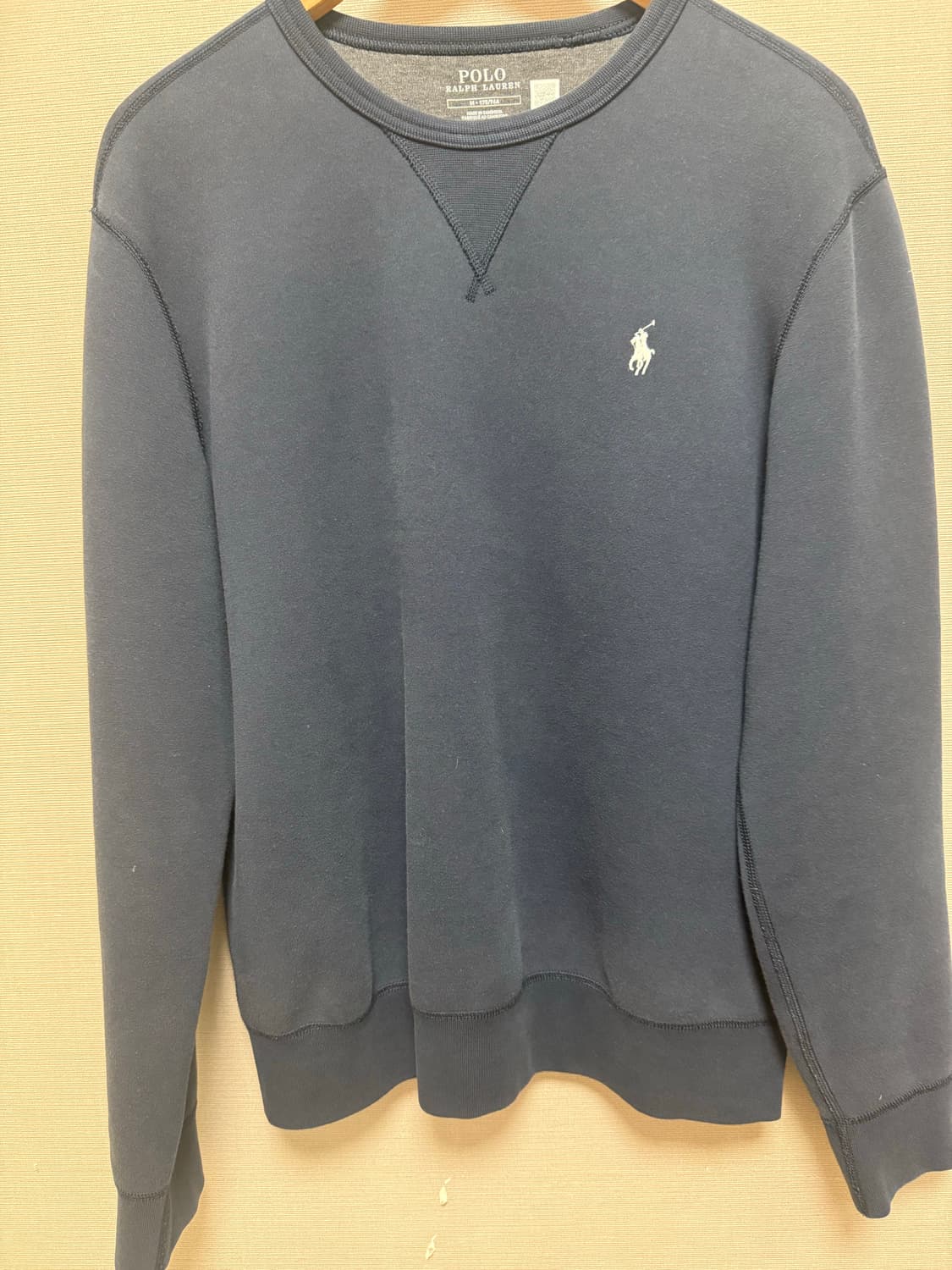 폴로 랄프로렌 더블 니트 스웨트셔츠 M 상품이미지1