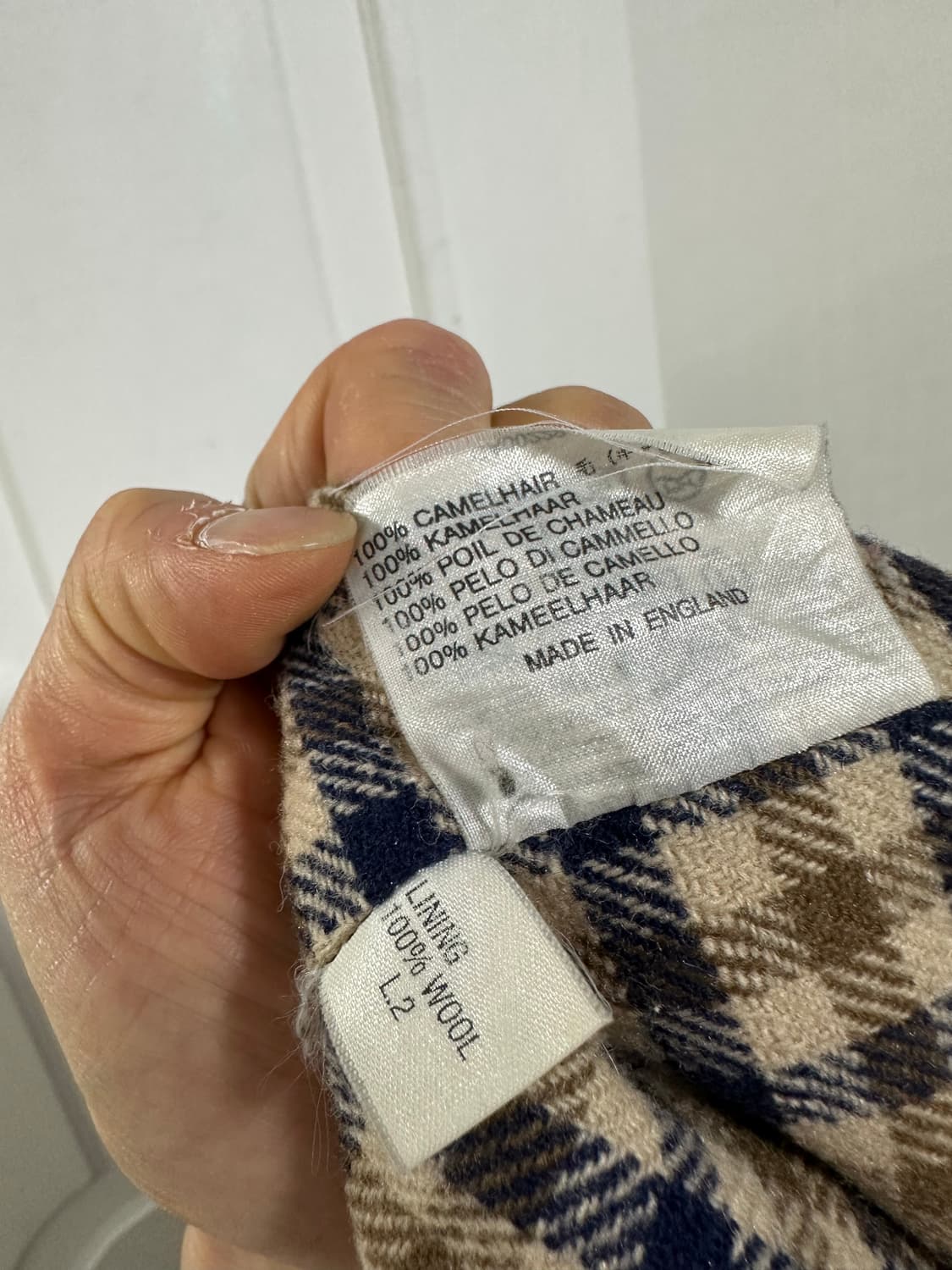 아쿠아스큐텀 카멜헤어 발마칸 코트 상품이미지5