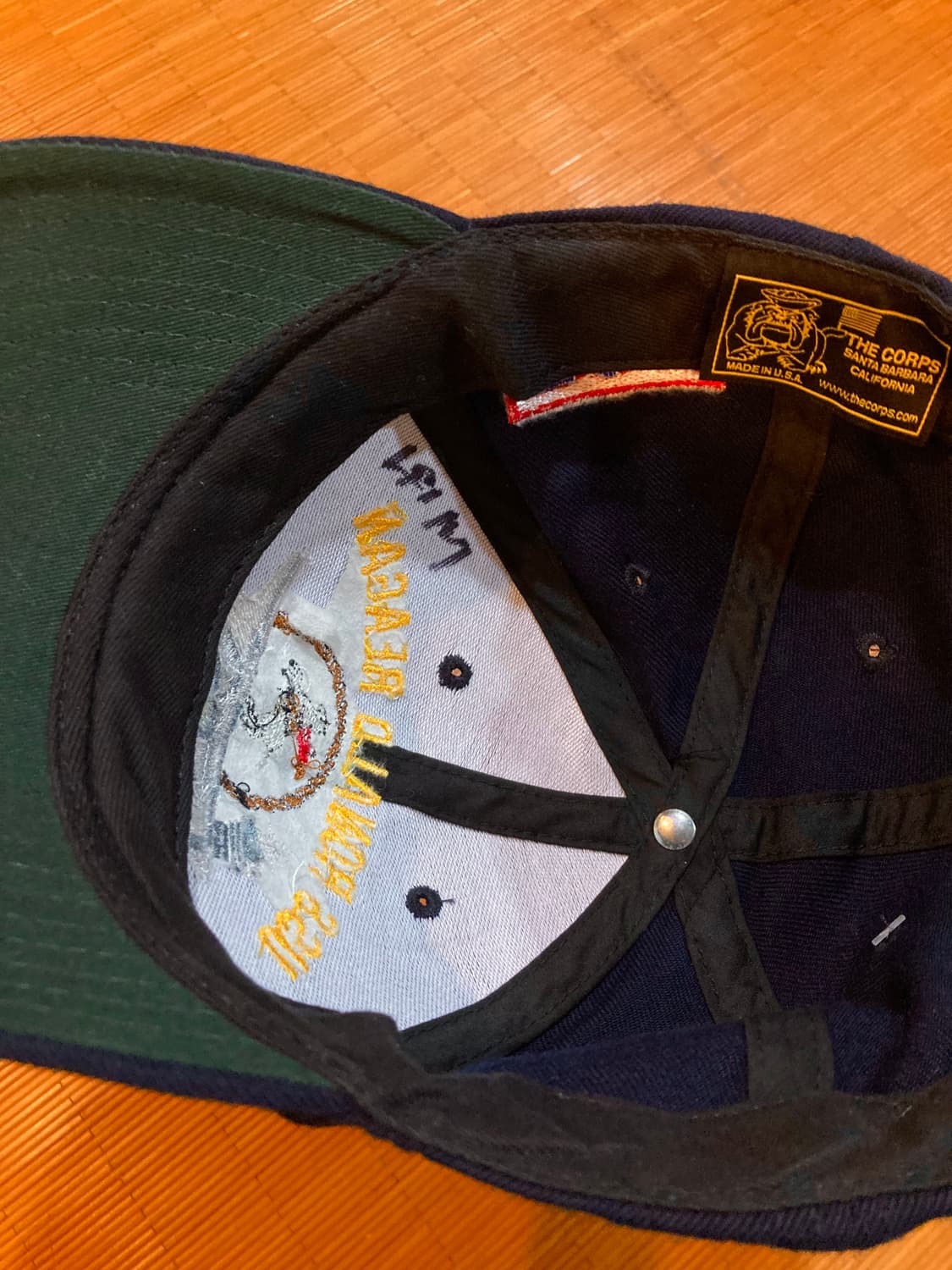 USA vtg 90‘s 네이비 캡 상품이미지4