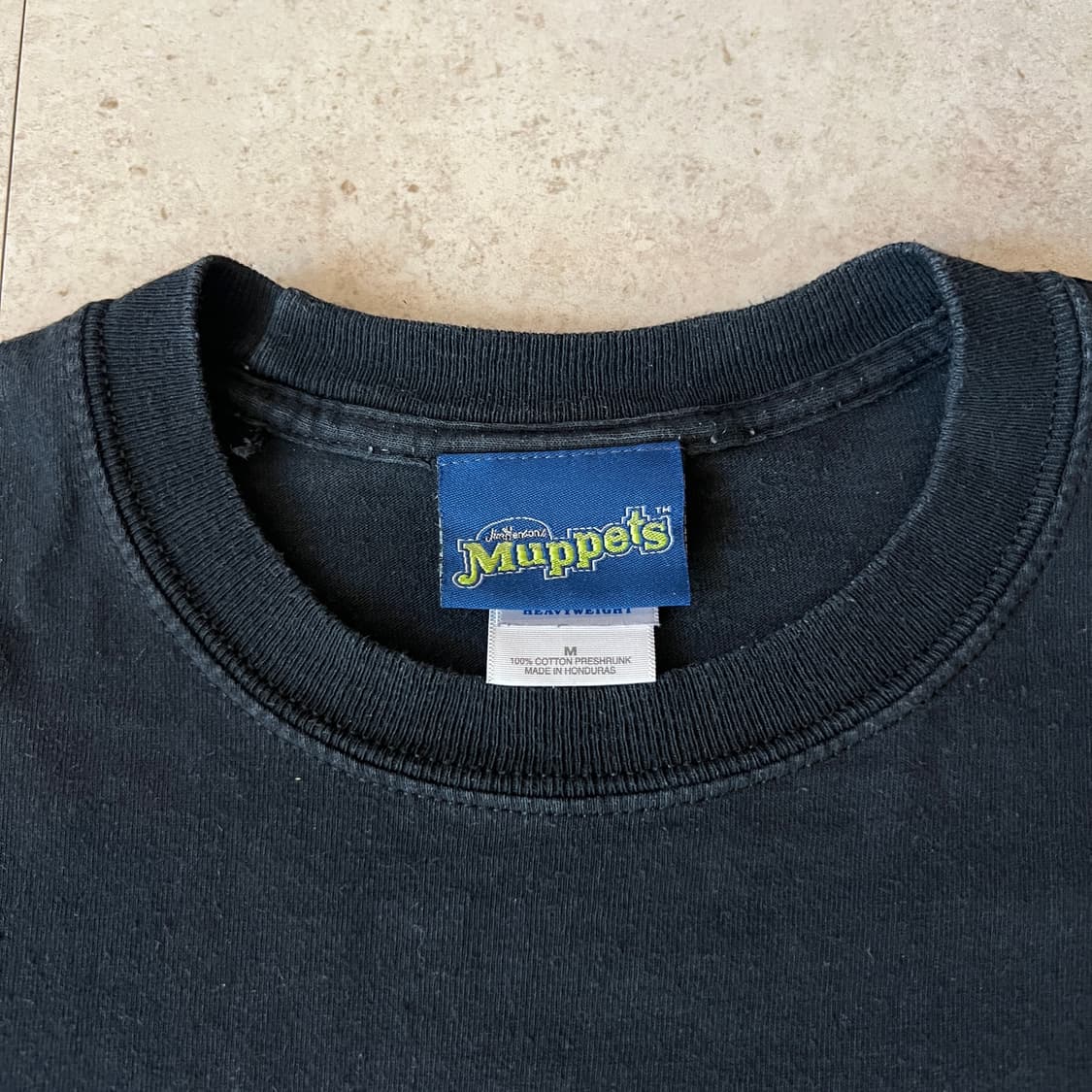 빈티지 00s The Muppets 애니멀 드럼 그래픽 티셔츠 상품이미지4