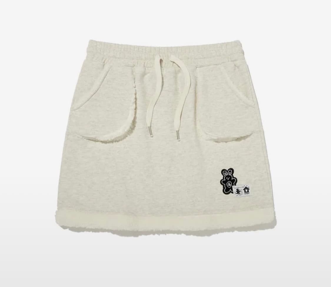 키르시 퍼 미니스커트 상품이미지1