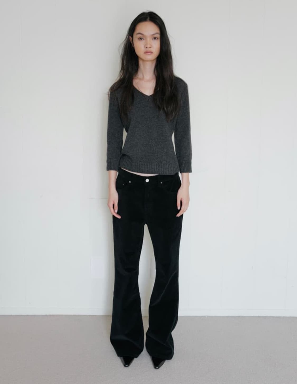 리포스 코듀로이 부츠컷 팬츠 S 상품이미지1