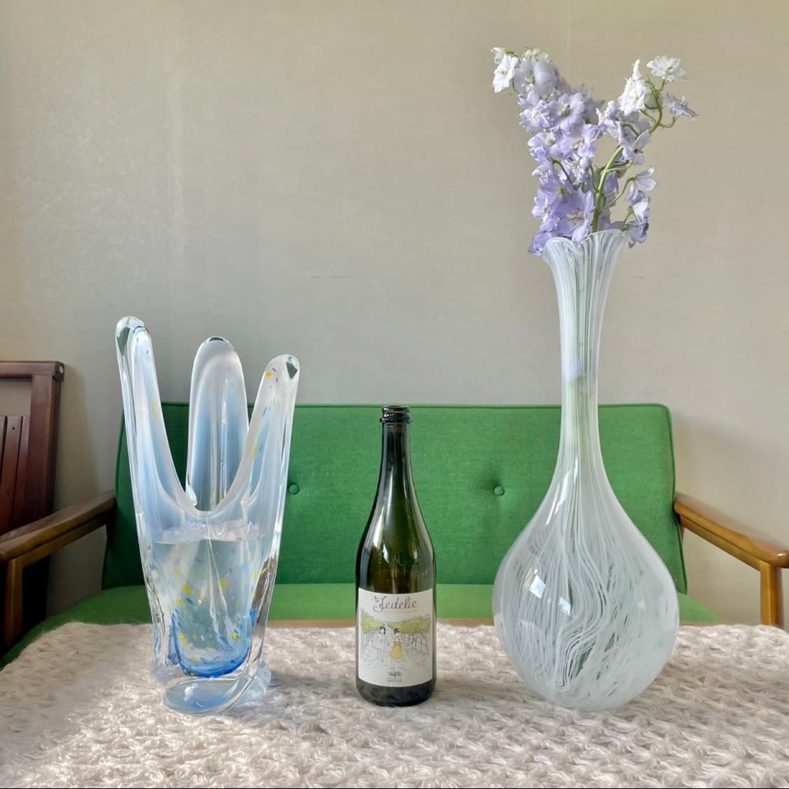 [빈티지 화병] 70’s vintage 블로잉 글라스 유리 화병 상품이미지10