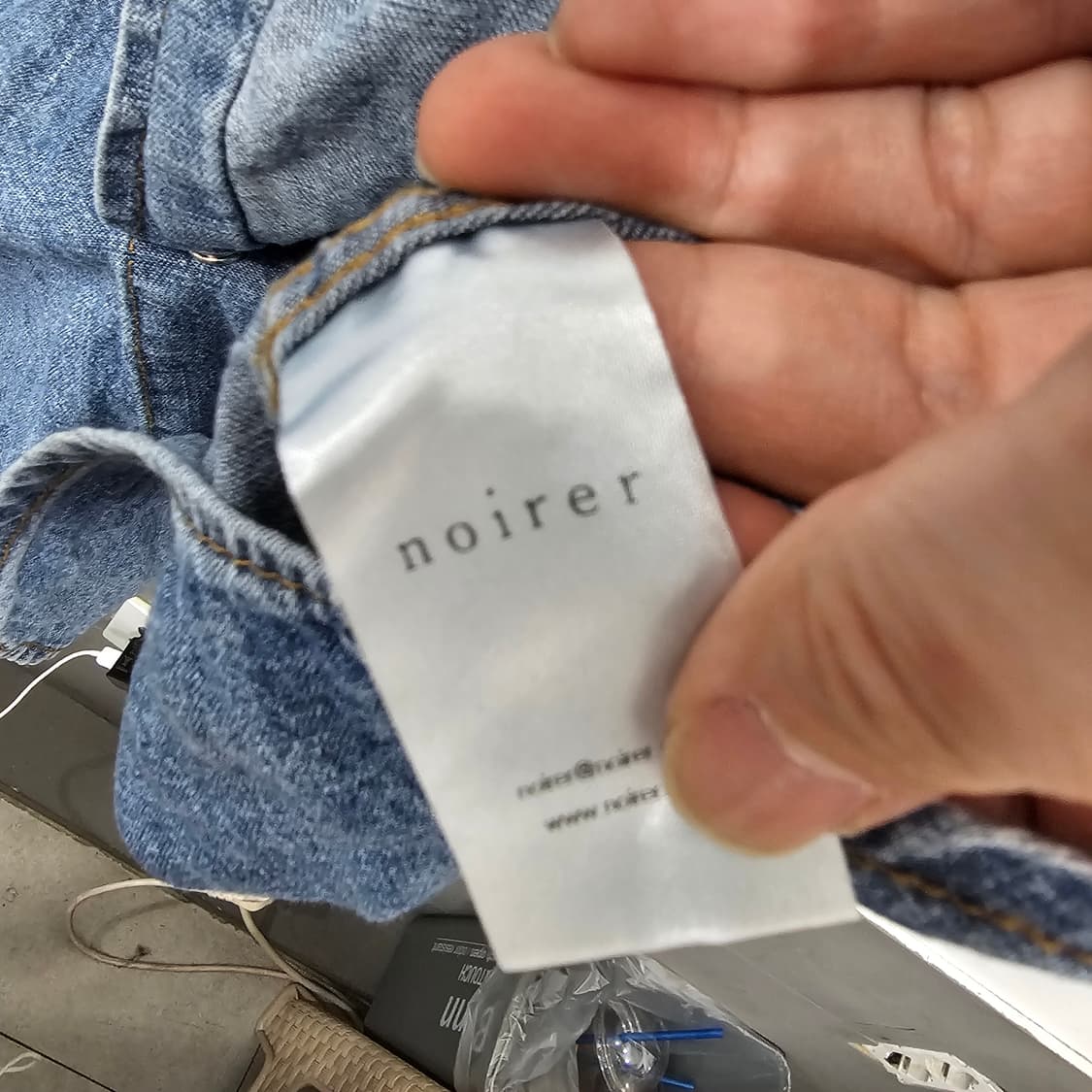 노이어 데님 웨스턴 셔츠 상품이미지4