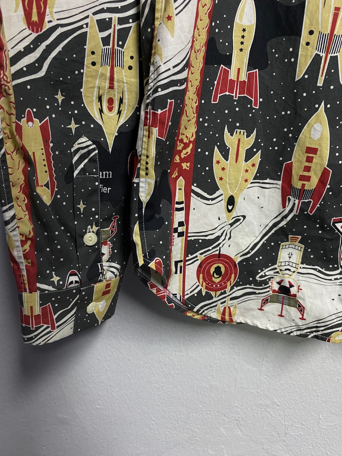 메종 키츠네 로케트 프린트 셔츠 38 상품이미지3